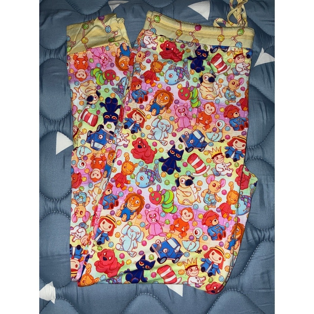 Colt James Co Storybook Friends Bamboo Adult Jogger XLarge NWT